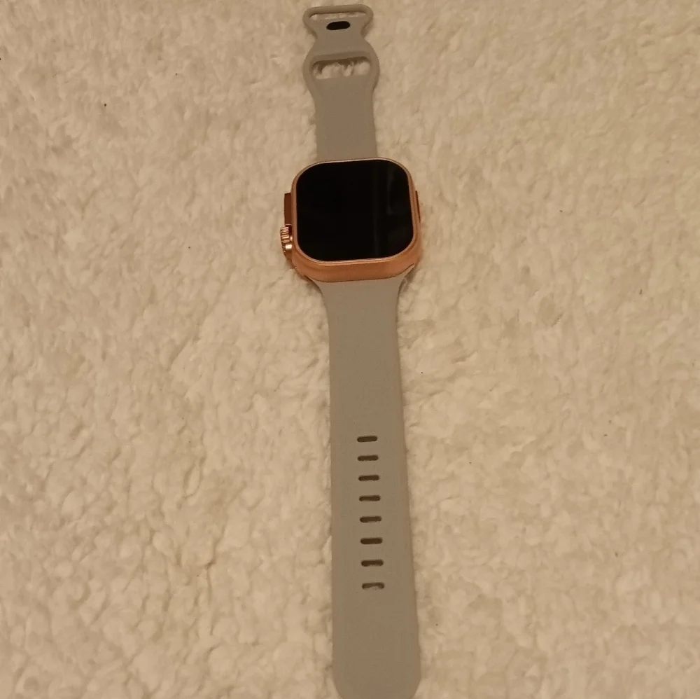 NEW GRAY Apple Watch Band - Silicone